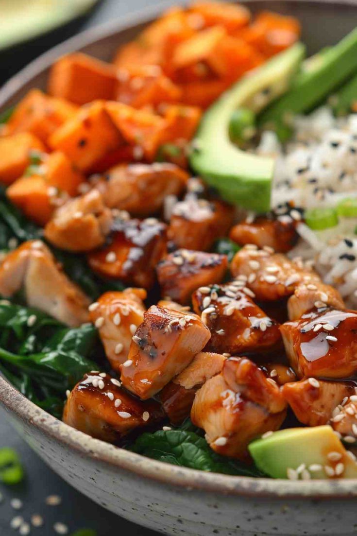 Easy Teriyaki Chicken Bowls