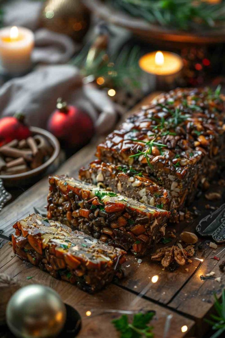 Festive Vegan Nut Roast