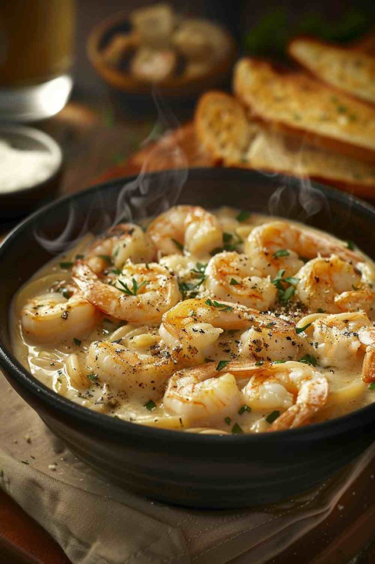 Garlic Butter Shrimp Pasta