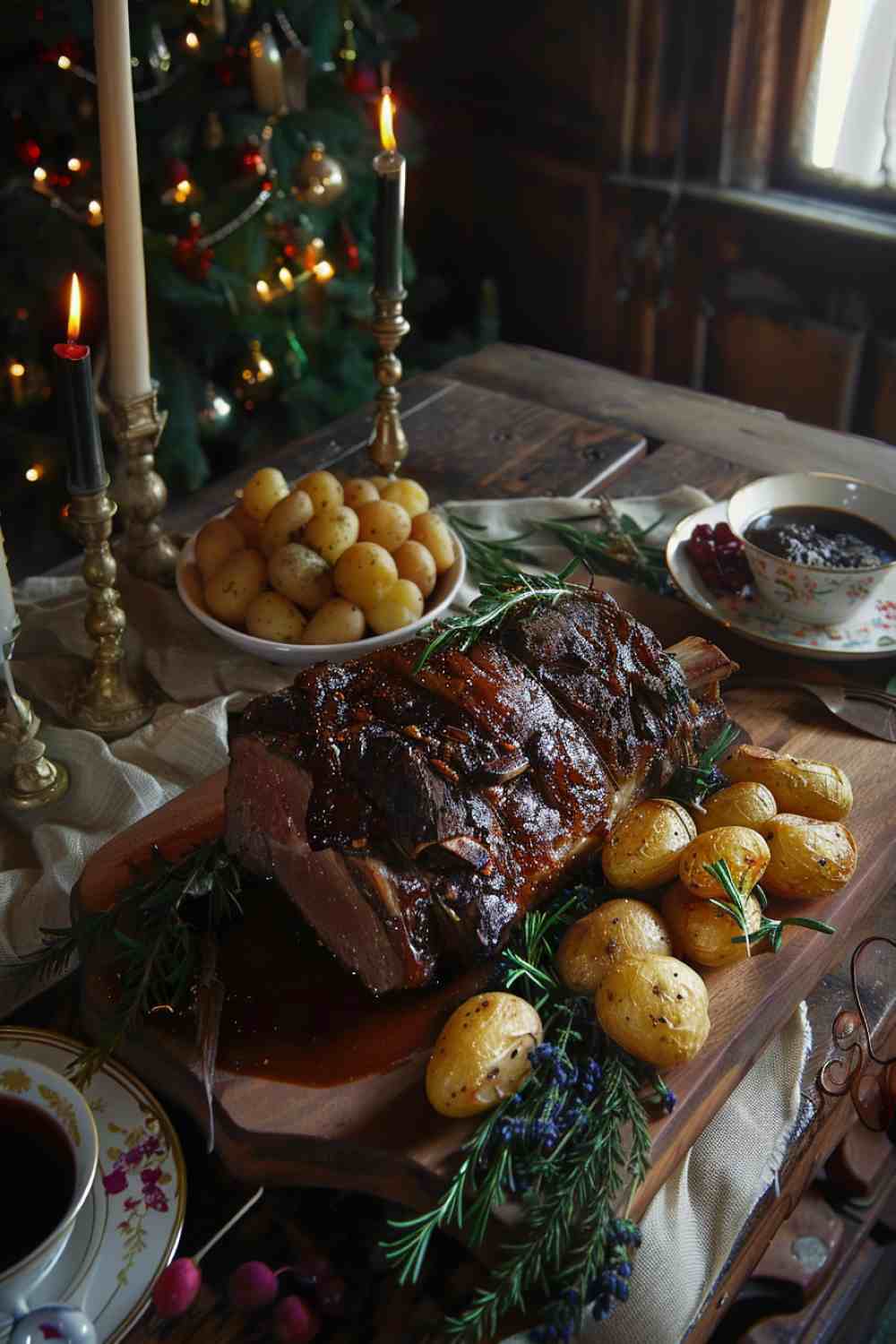 Garlic Herb Prime Rib Roast