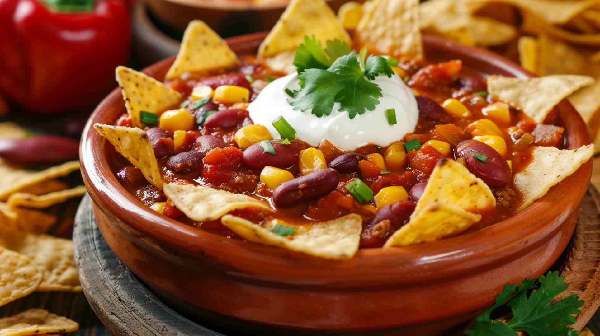 Hearty Three-Bean Chili