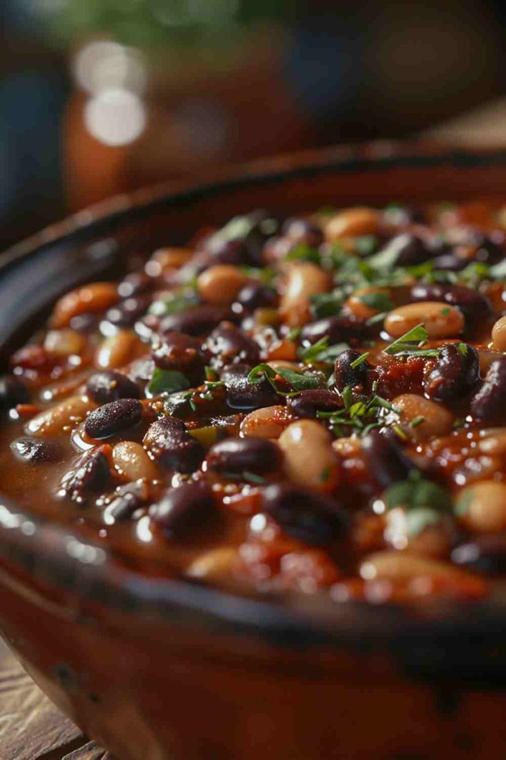 Hearty Three-Bean Chili