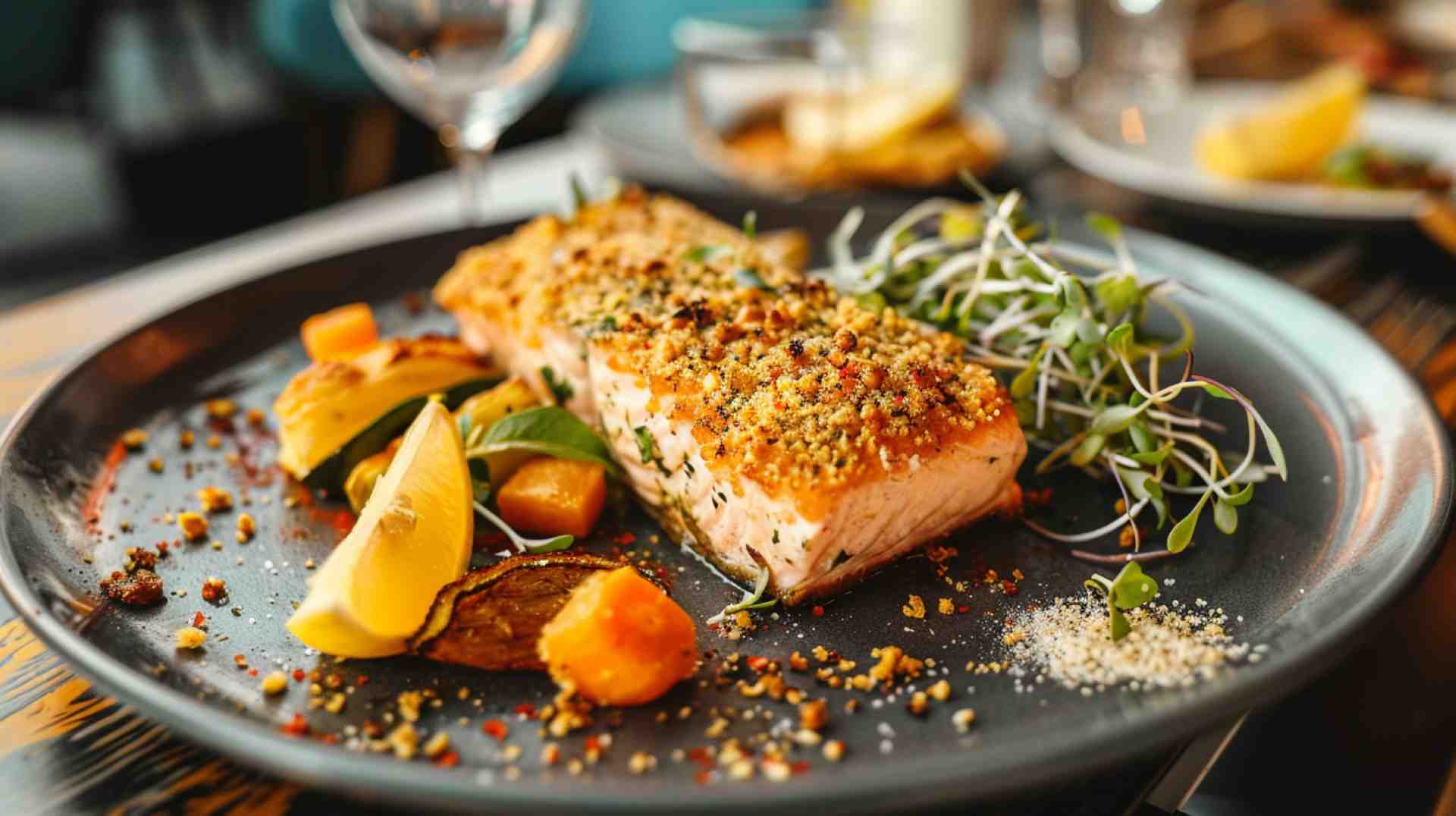 Herb-Crusted Salmon Fillet