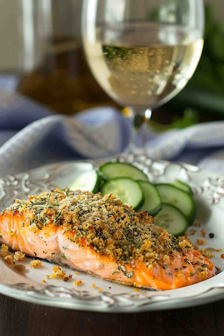 Herb-Crusted Salmon Fillet