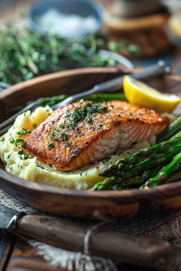 Herb-Crusted Salmon Fillet