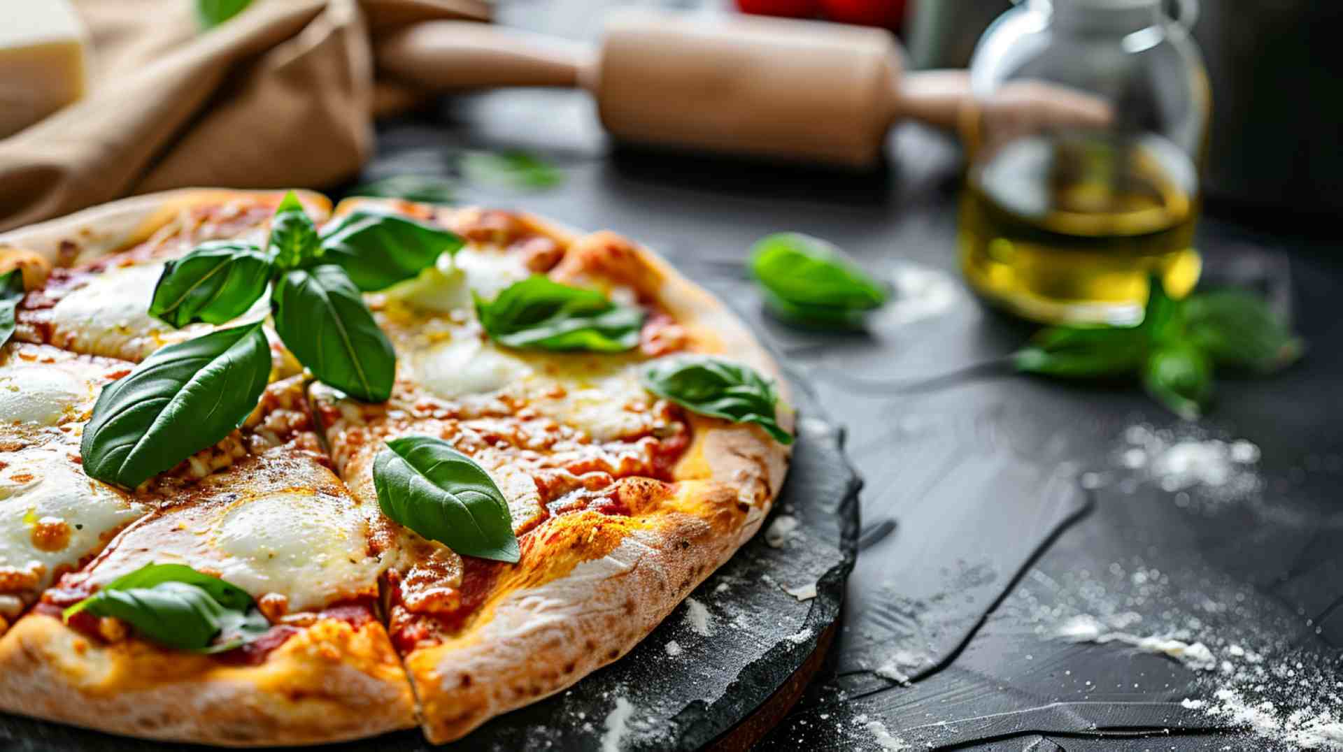 Homemade Margherita Pizza Night