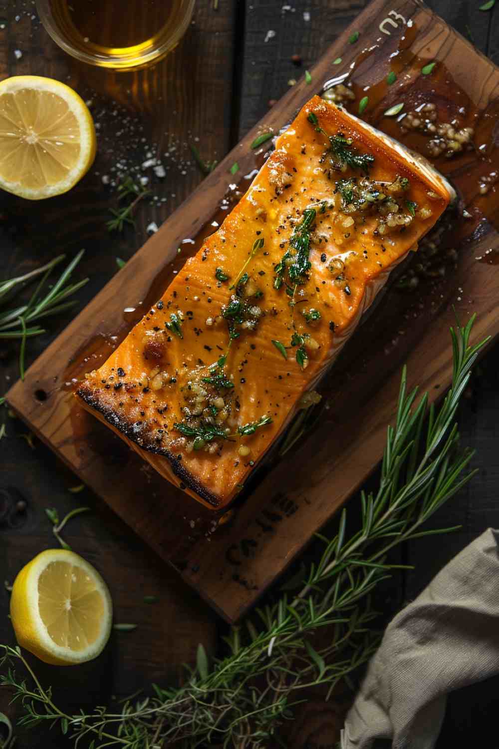 Honey Garlic Baked Salmon Honey Garlic Baked Salmon