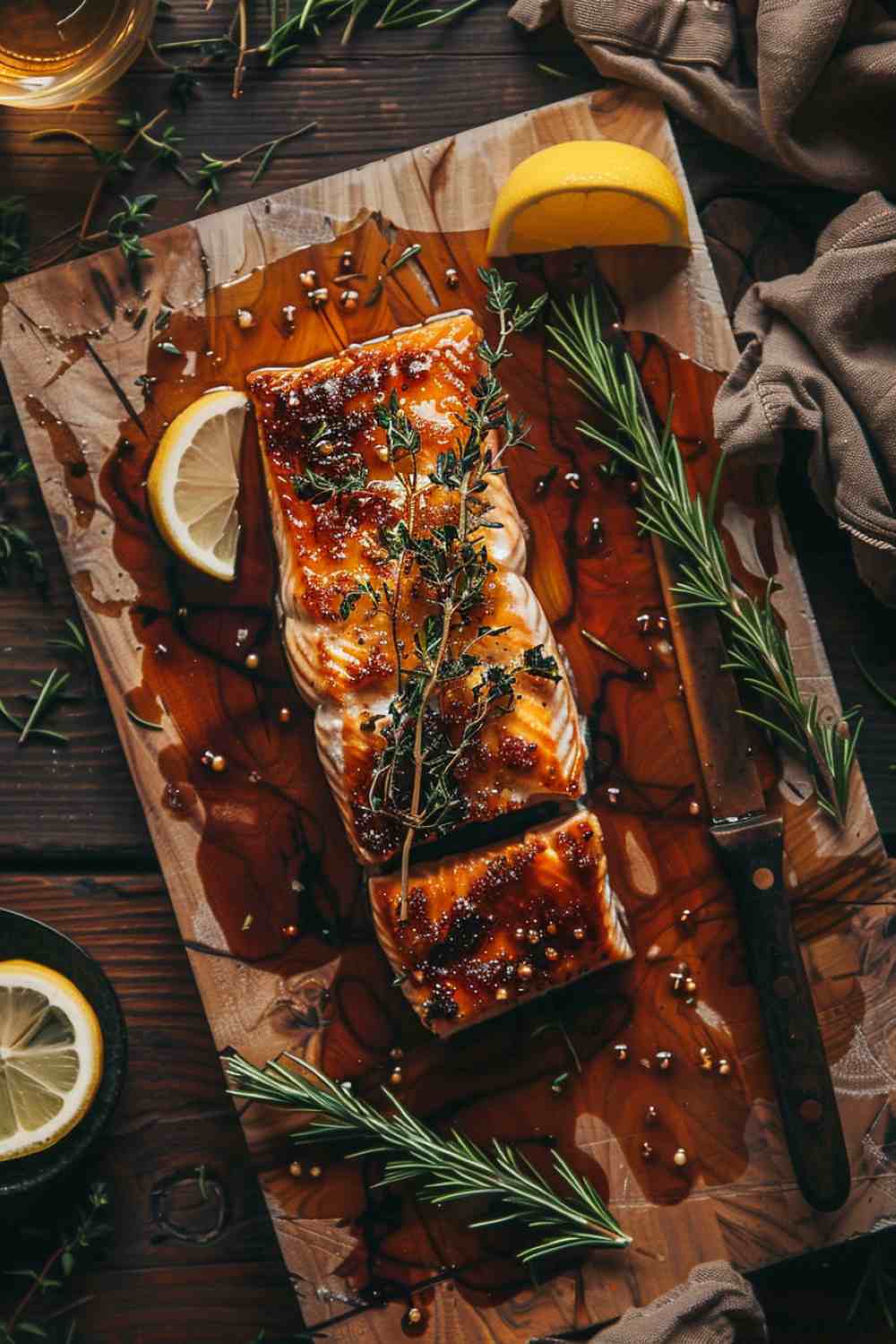 Honey Garlic Baked Salmon Honey Garlic Baked Salmon
