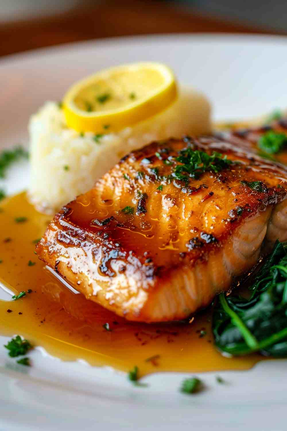 Honey Garlic Baked Salmon Honey Garlic Baked Salmon