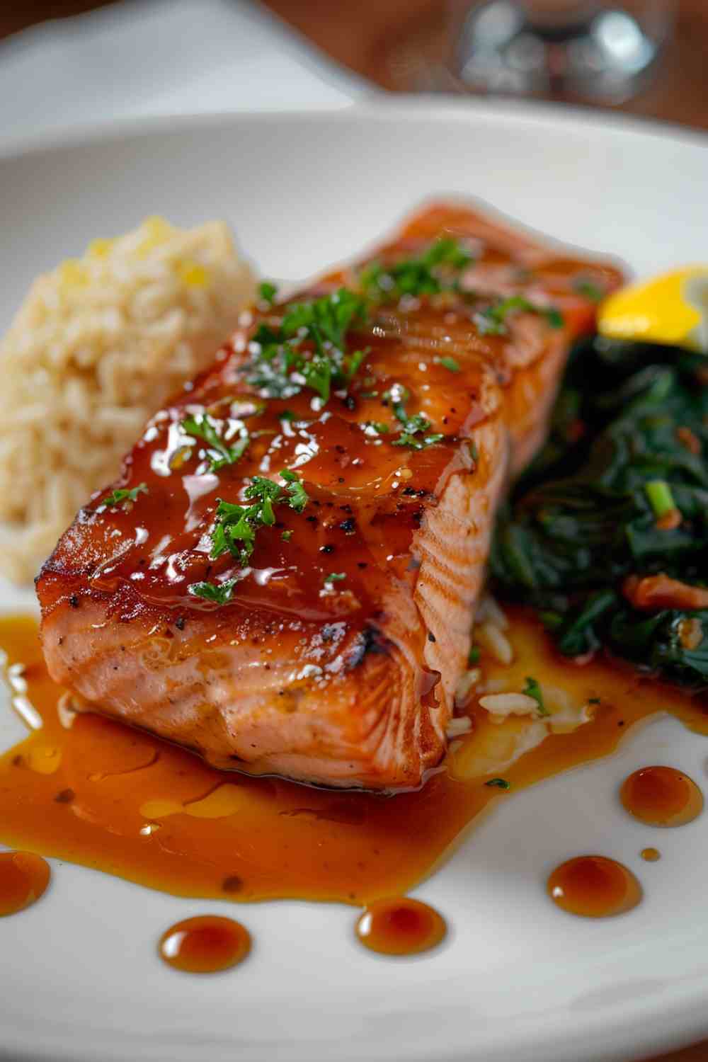 Honey Garlic Baked Salmon Honey Garlic Baked Salmon