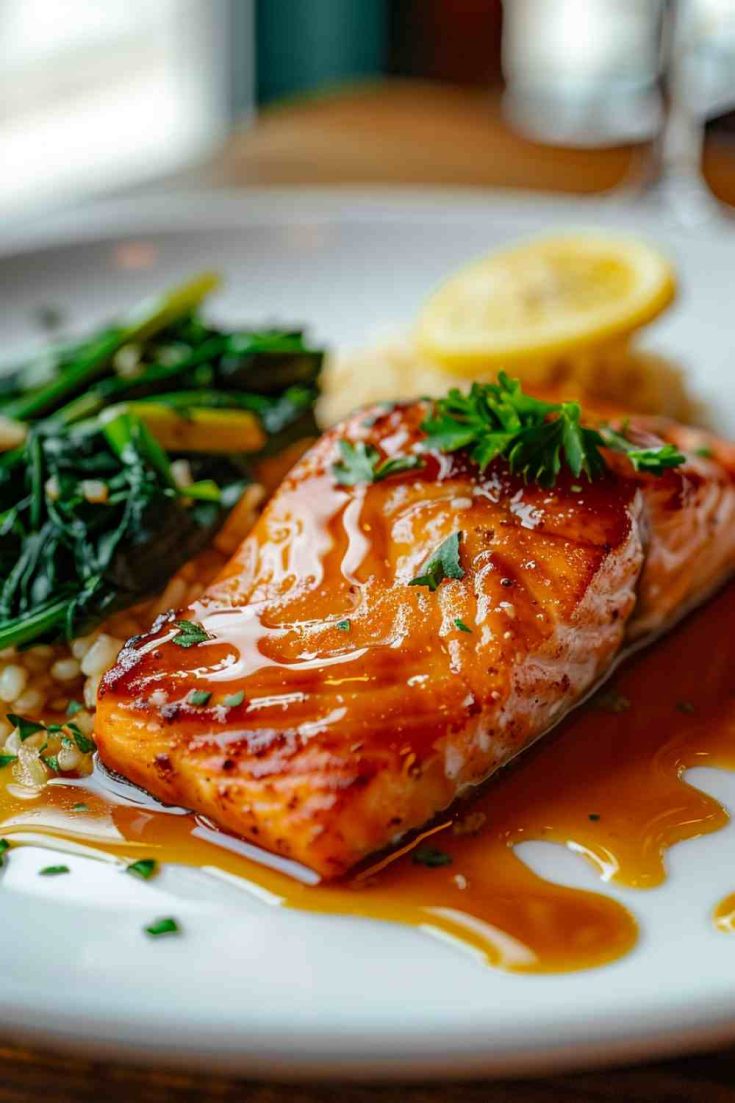Honey Garlic Baked Salmon Honey Garlic Baked Salmon