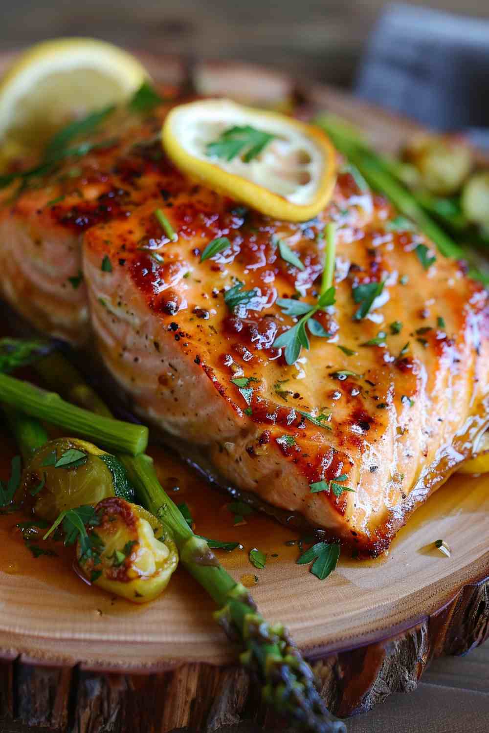 Honey Garlic Baked Salmon Honey Garlic Baked Salmon