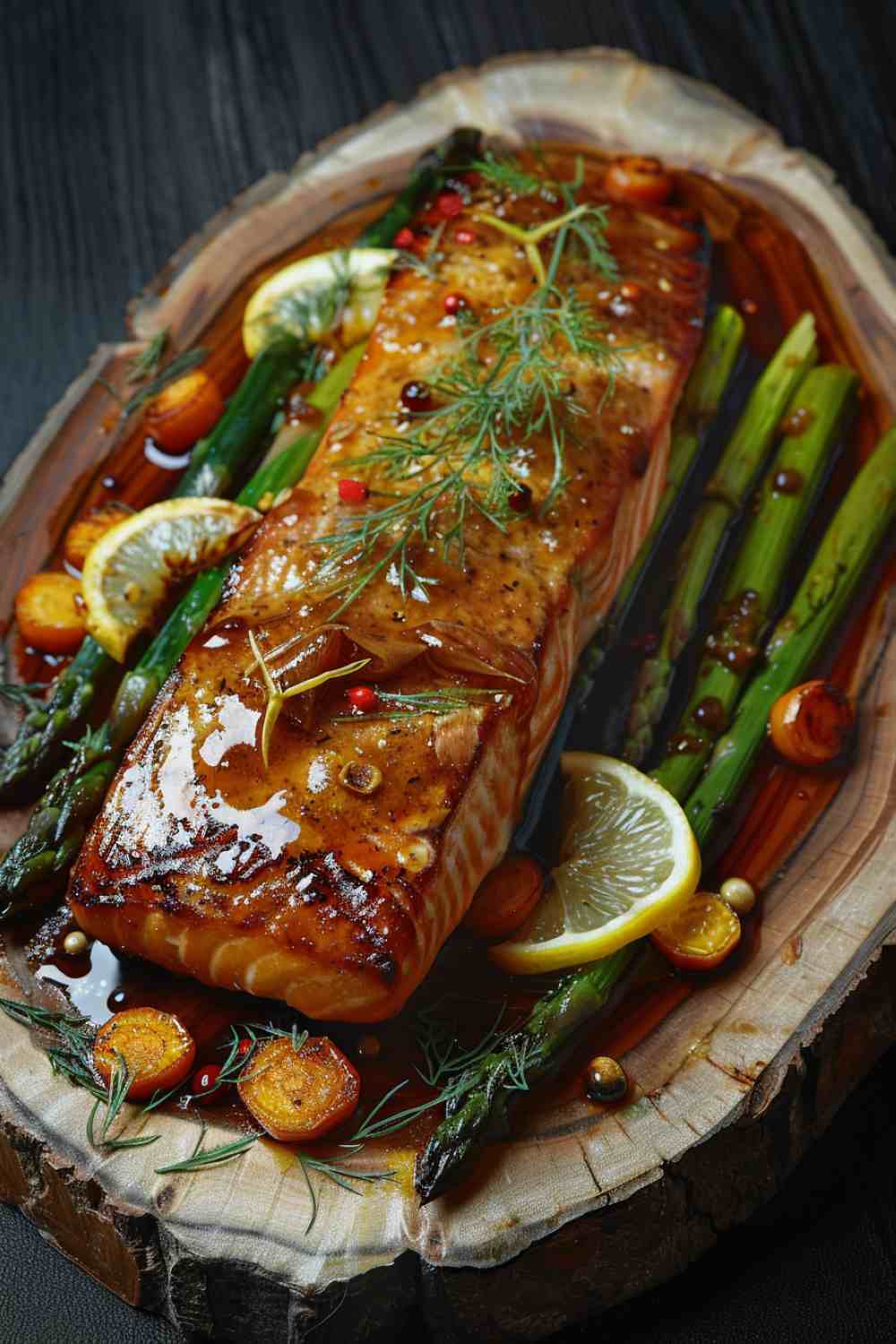 Honey Garlic Baked Salmon Honey Garlic Baked Salmon