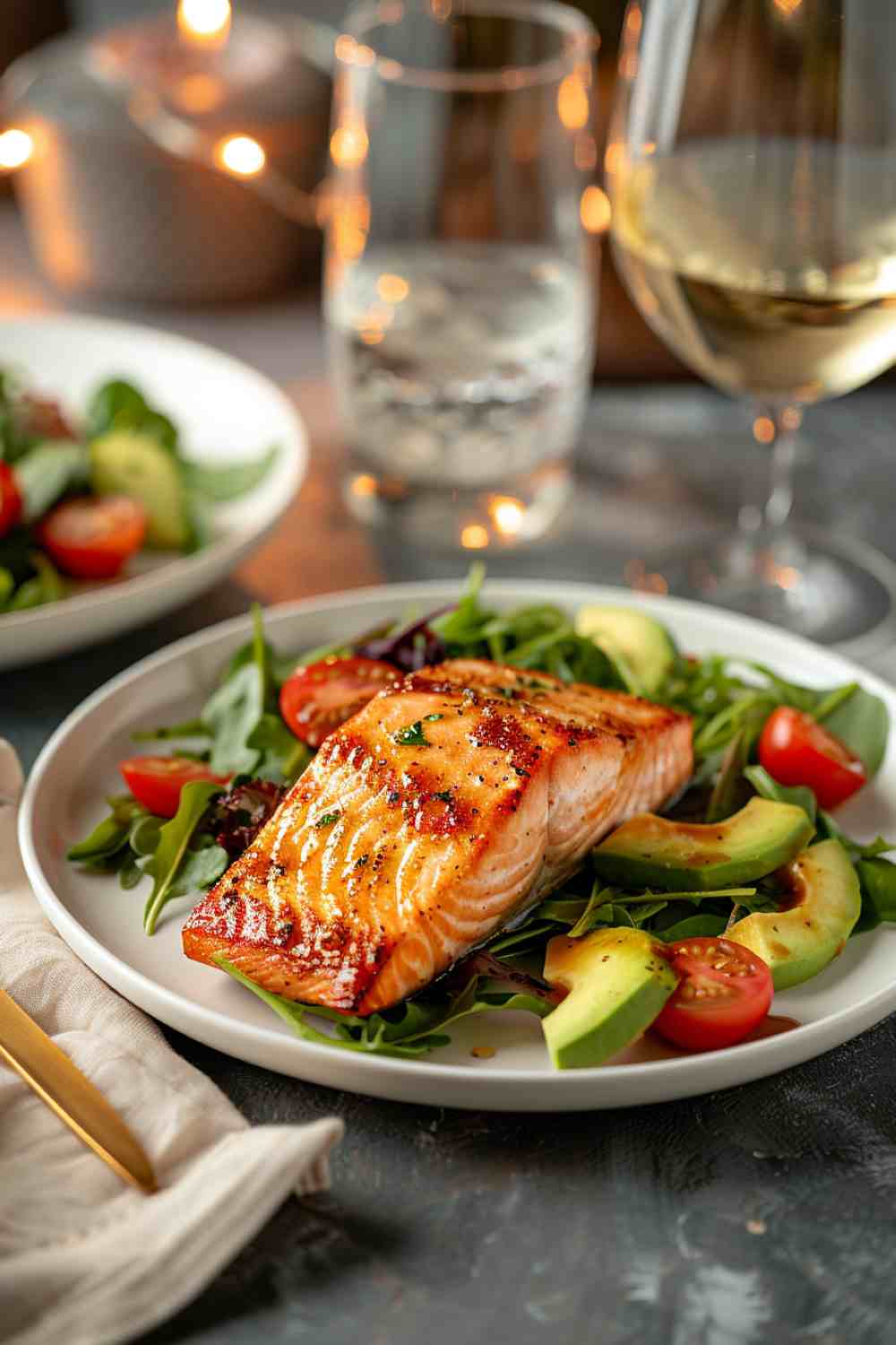Honey Garlic Baked Salmon Honey Garlic Baked Salmon