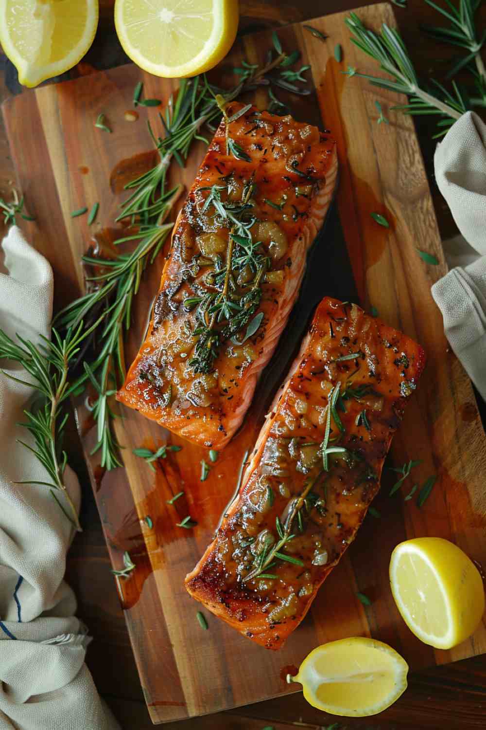 Honey Garlic Baked Salmon Honey Garlic Baked Salmon