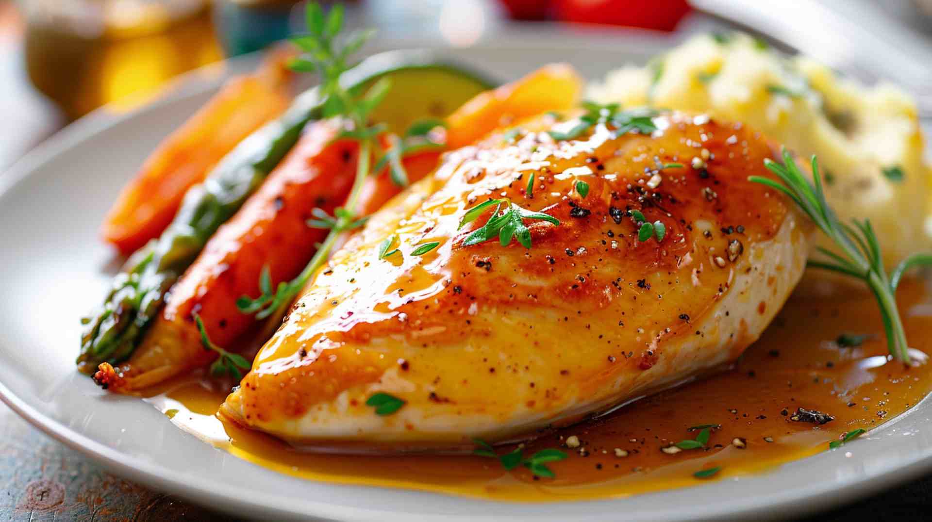 Honey Mustard Baked Chicken Breast