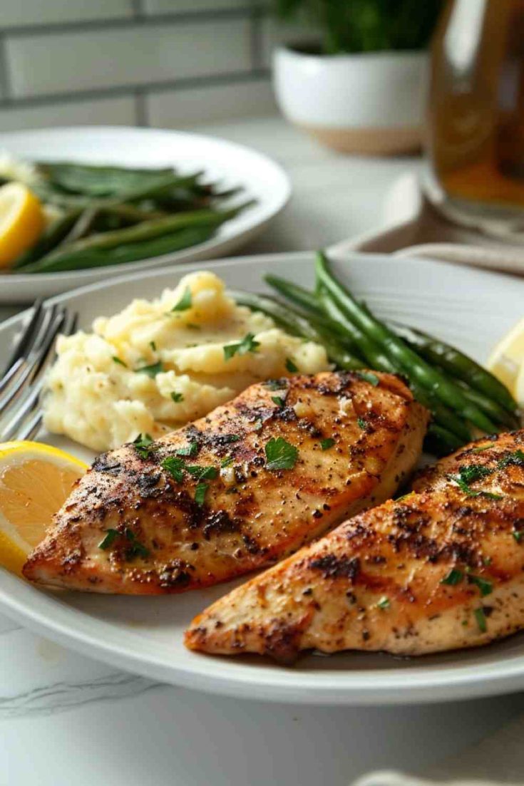 Lemon Herb Grilled Chicken Breasts