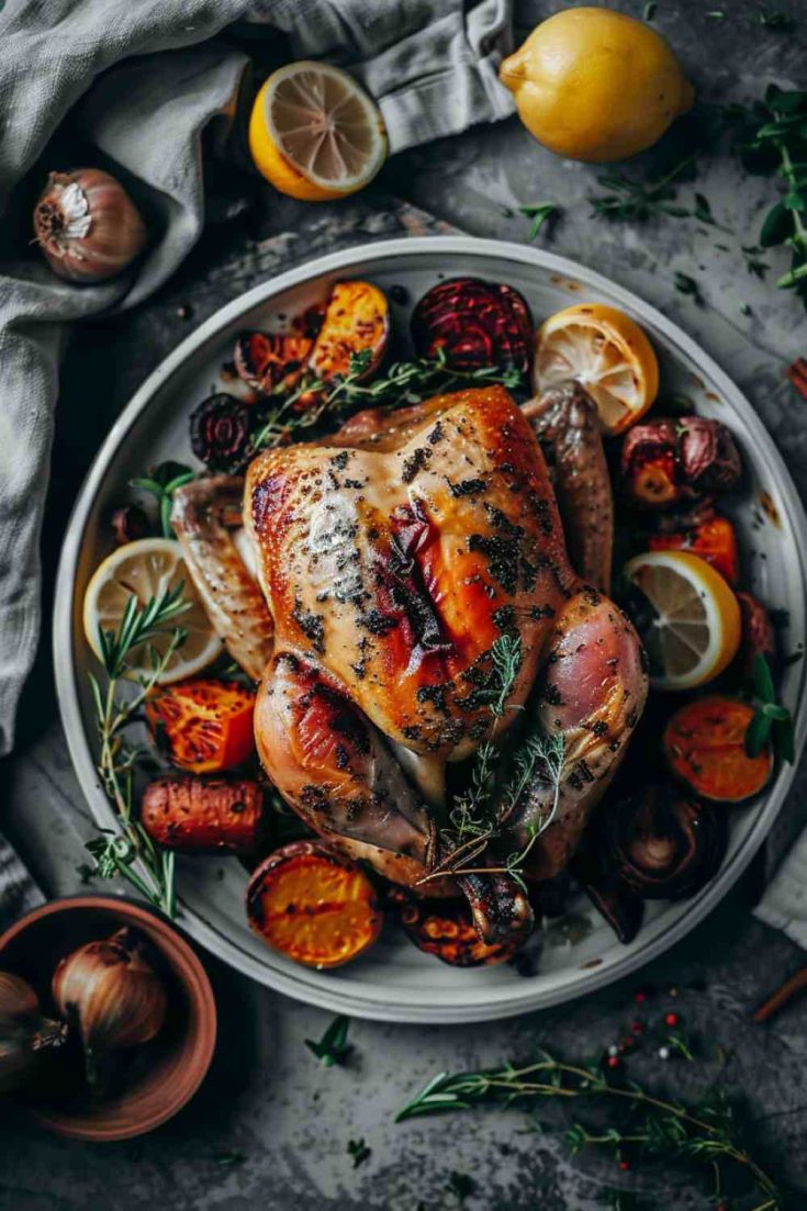 Lemon Herb Roasted Chicken