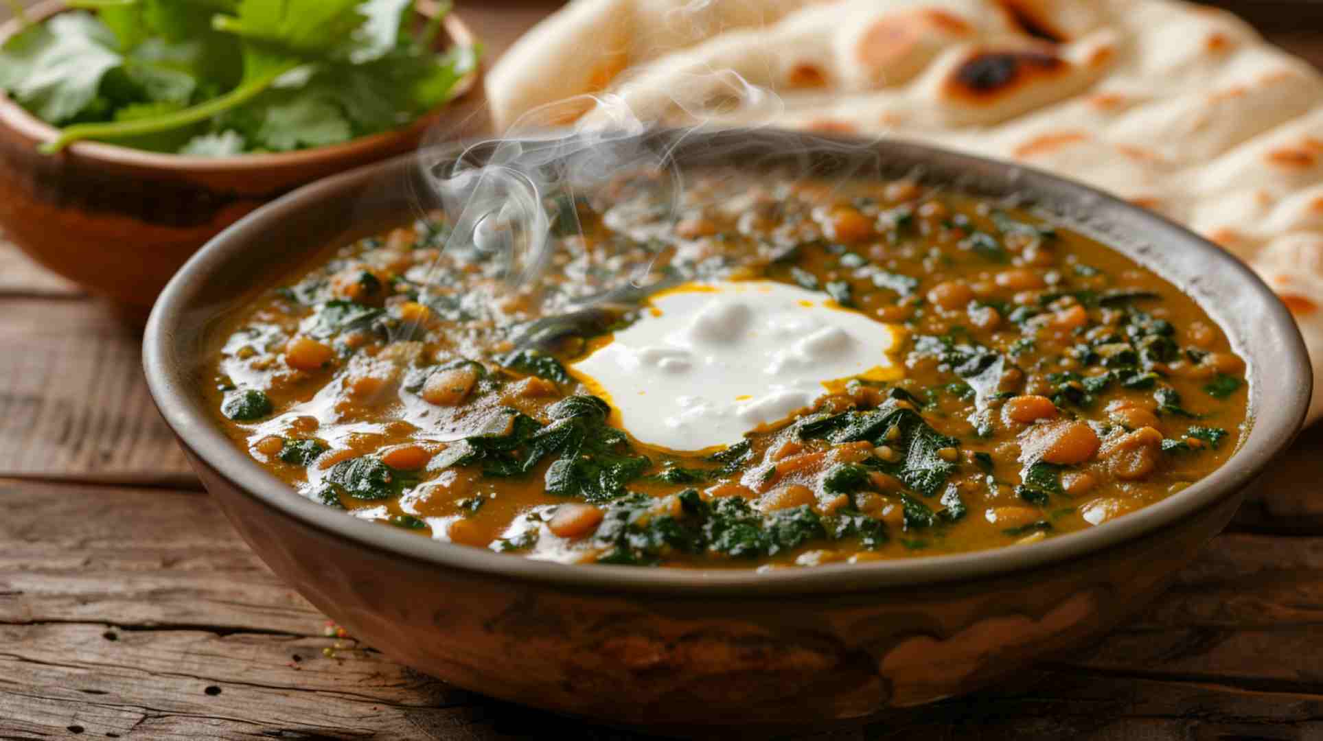 Lentil and Spinach Curry