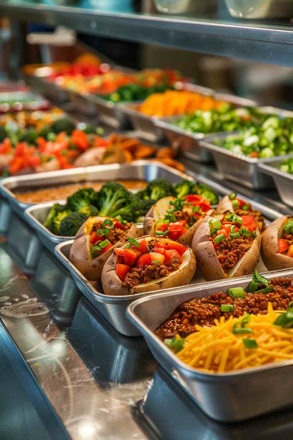 Loaded Baked Potato Bar Loaded Baked Potato Bar