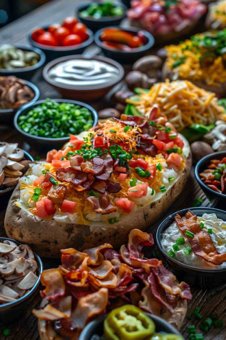 Loaded Baked Potato Bar Loaded Baked Potato Bar