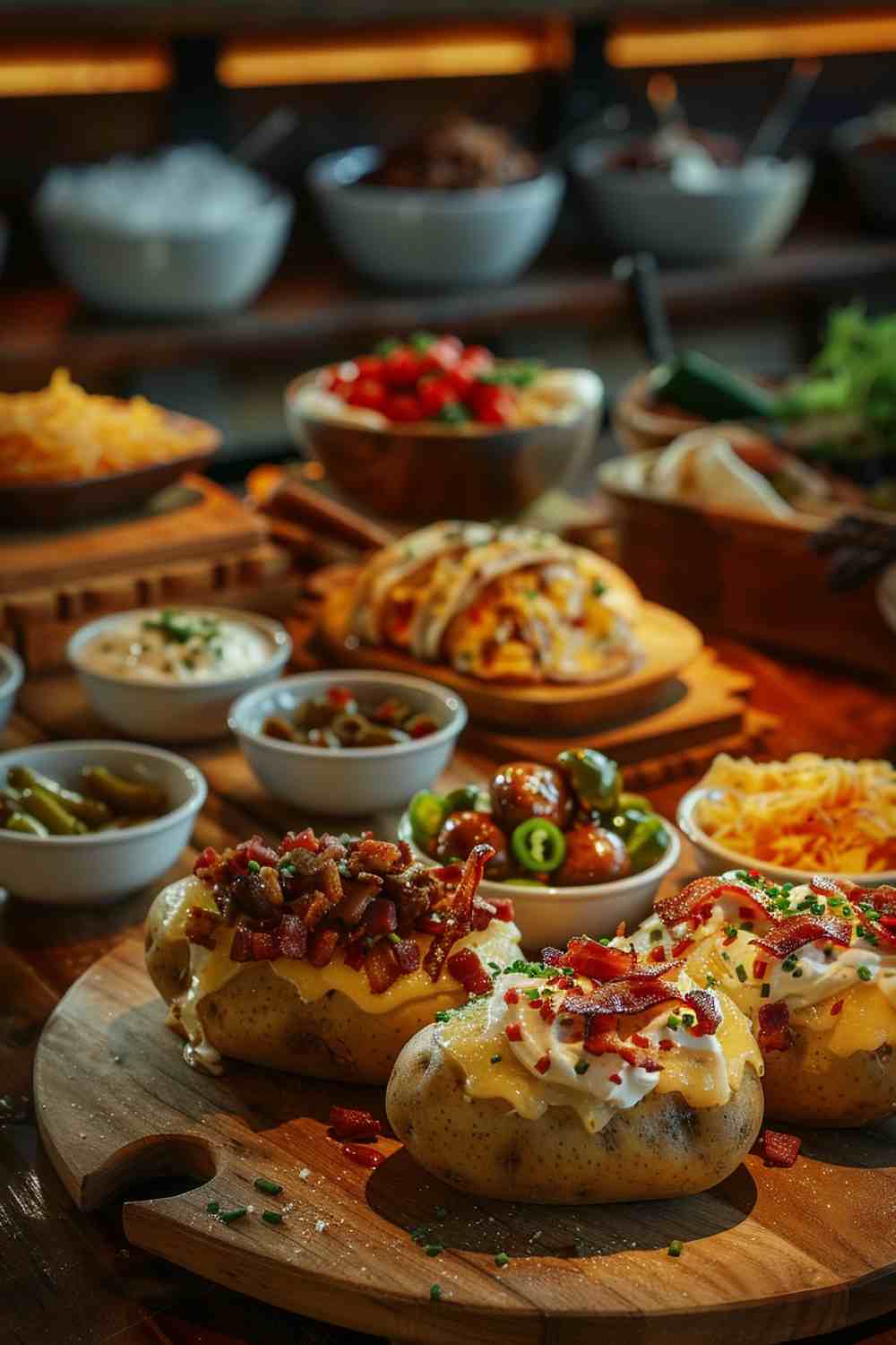 Loaded Baked Potato Bar Loaded Baked Potato Bar