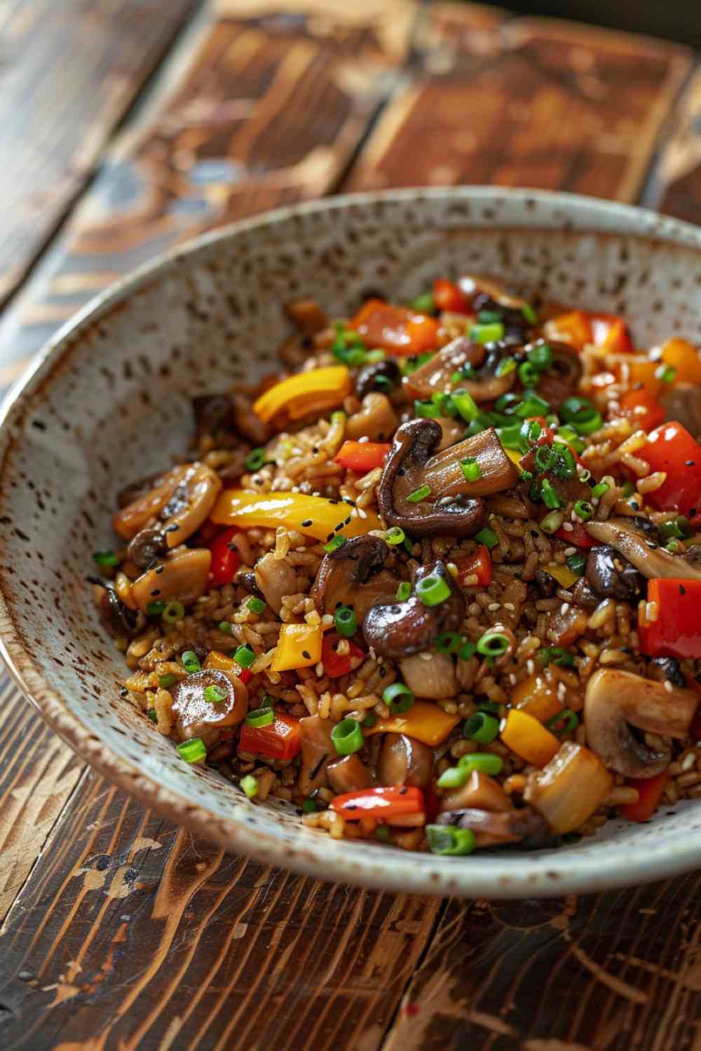 Mushroom Fried Rice