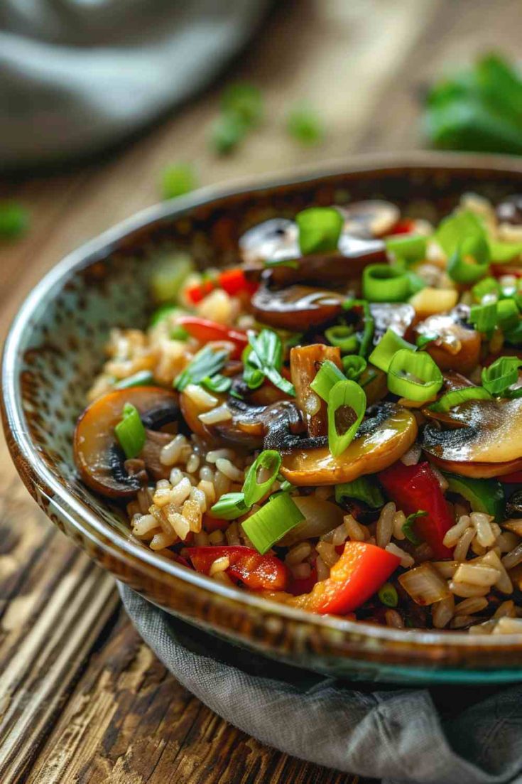 Mushroom Fried Rice