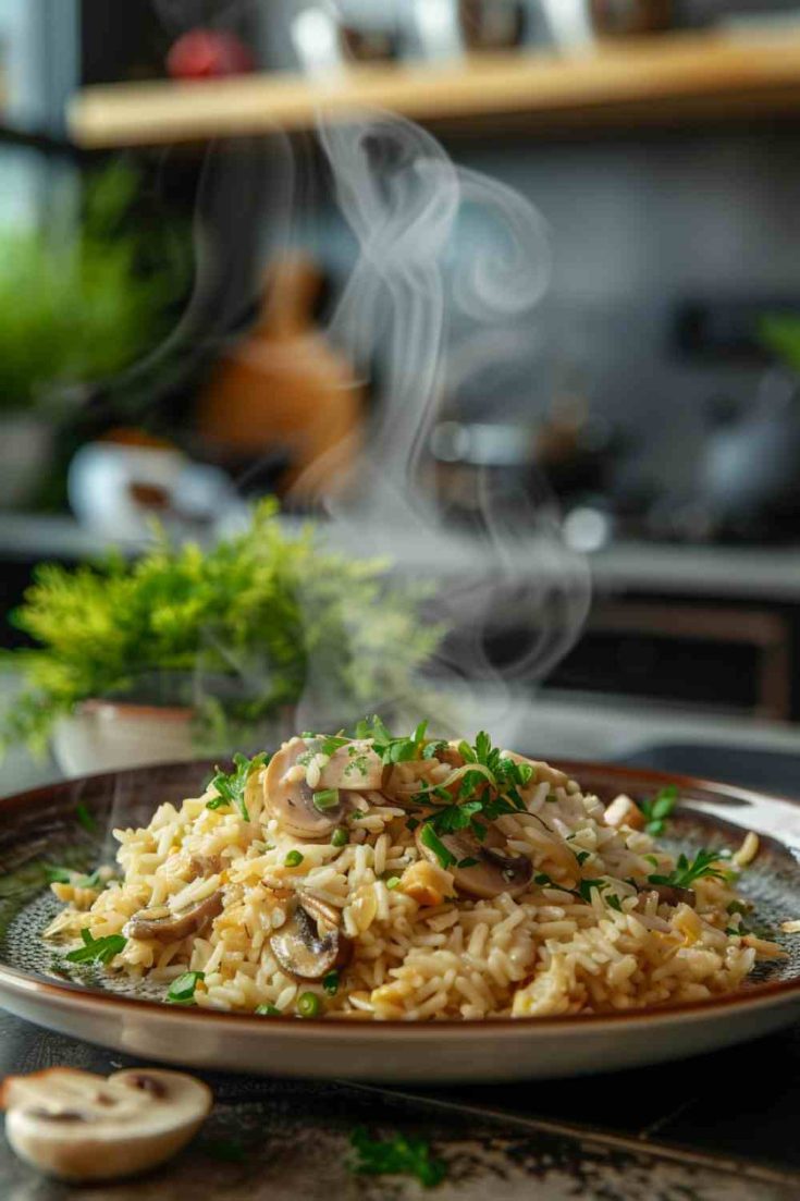 Mushroom Fried Rice