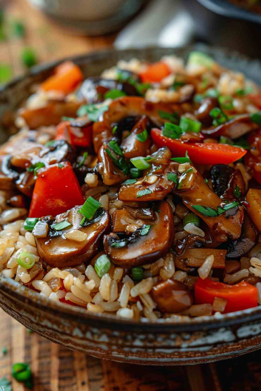 Mushroom Fried Rice