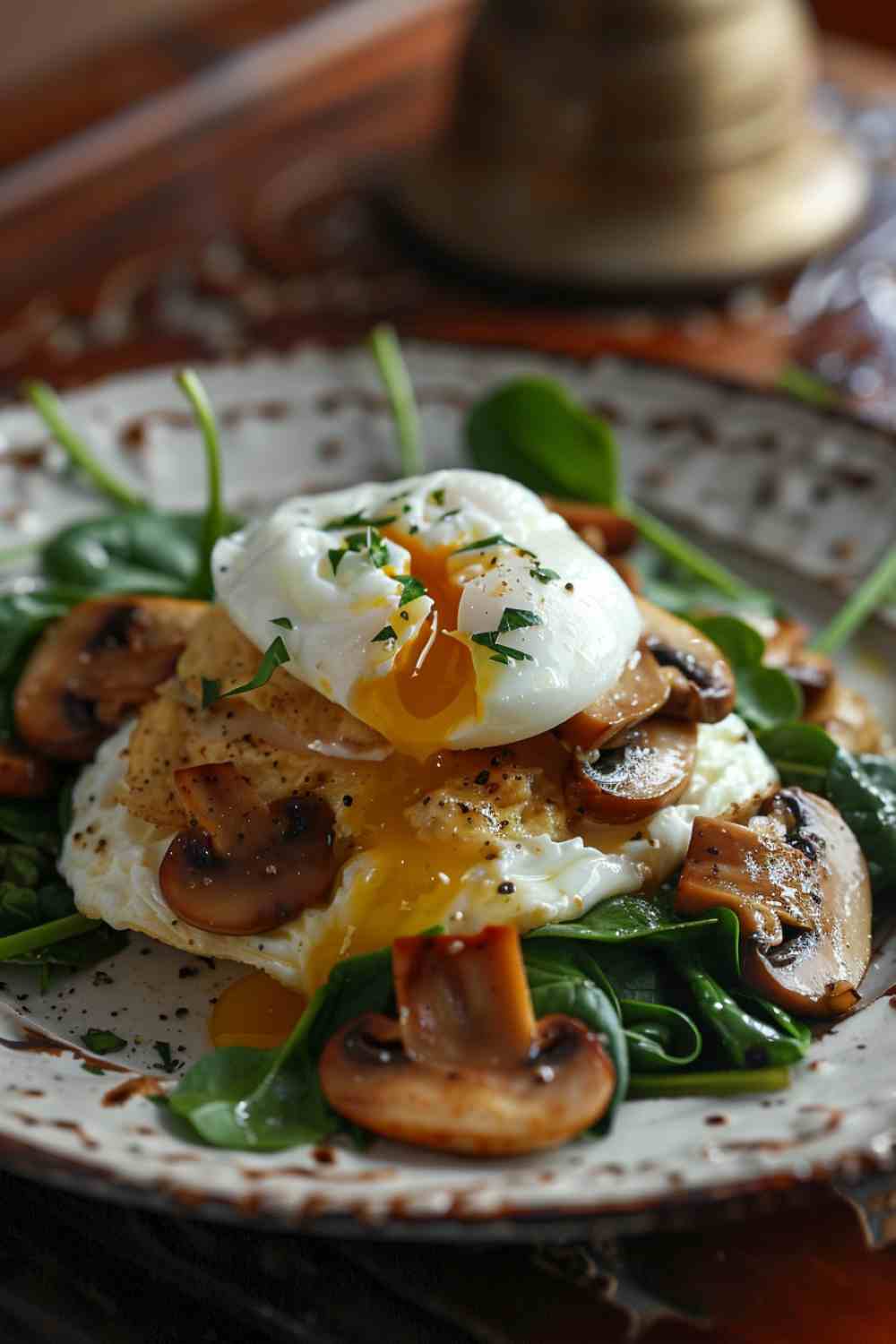 Mushroom and Egg Breakfast Skillet