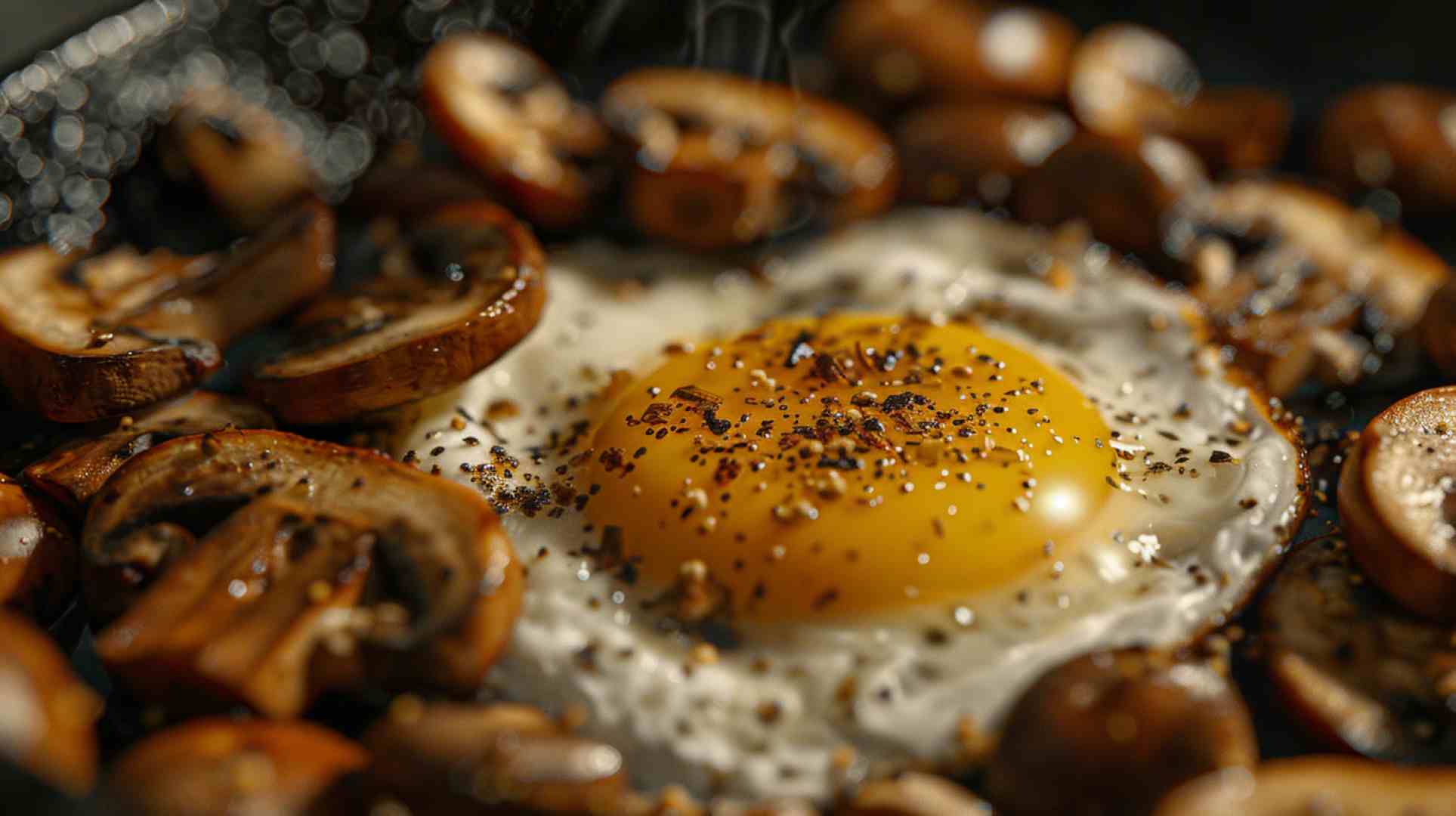 Mushroom and Egg Breakfast Skillet