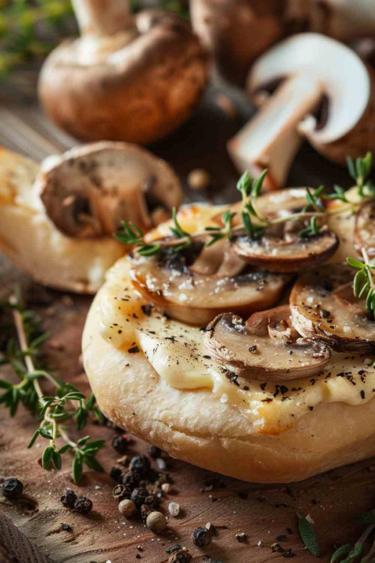 Mushroom and Goat Cheese Tart