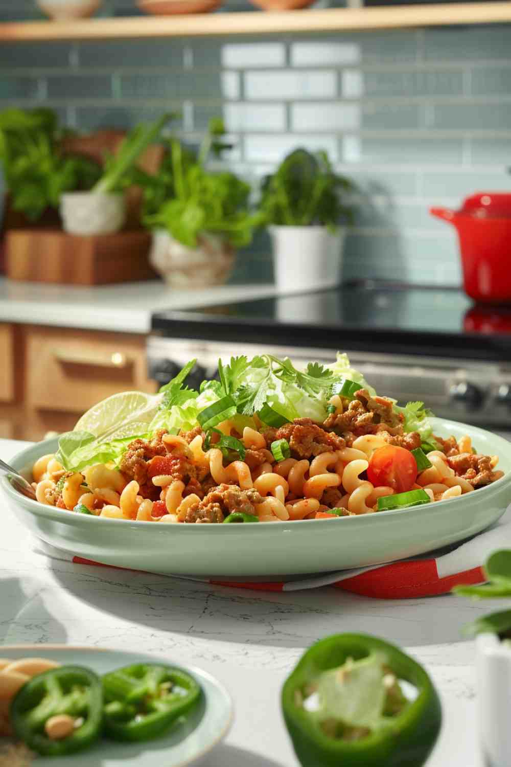 One-Pot Cheesy Taco Pasta One-Pot Cheesy Taco Pasta