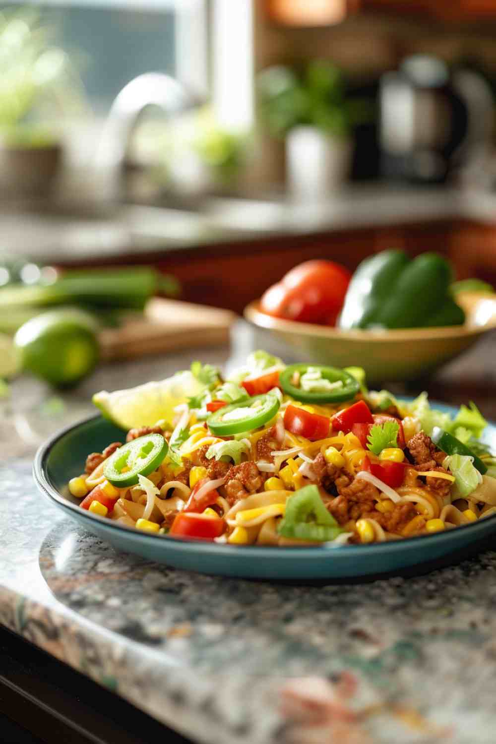 One-Pot Cheesy Taco Pasta One-Pot Cheesy Taco Pasta