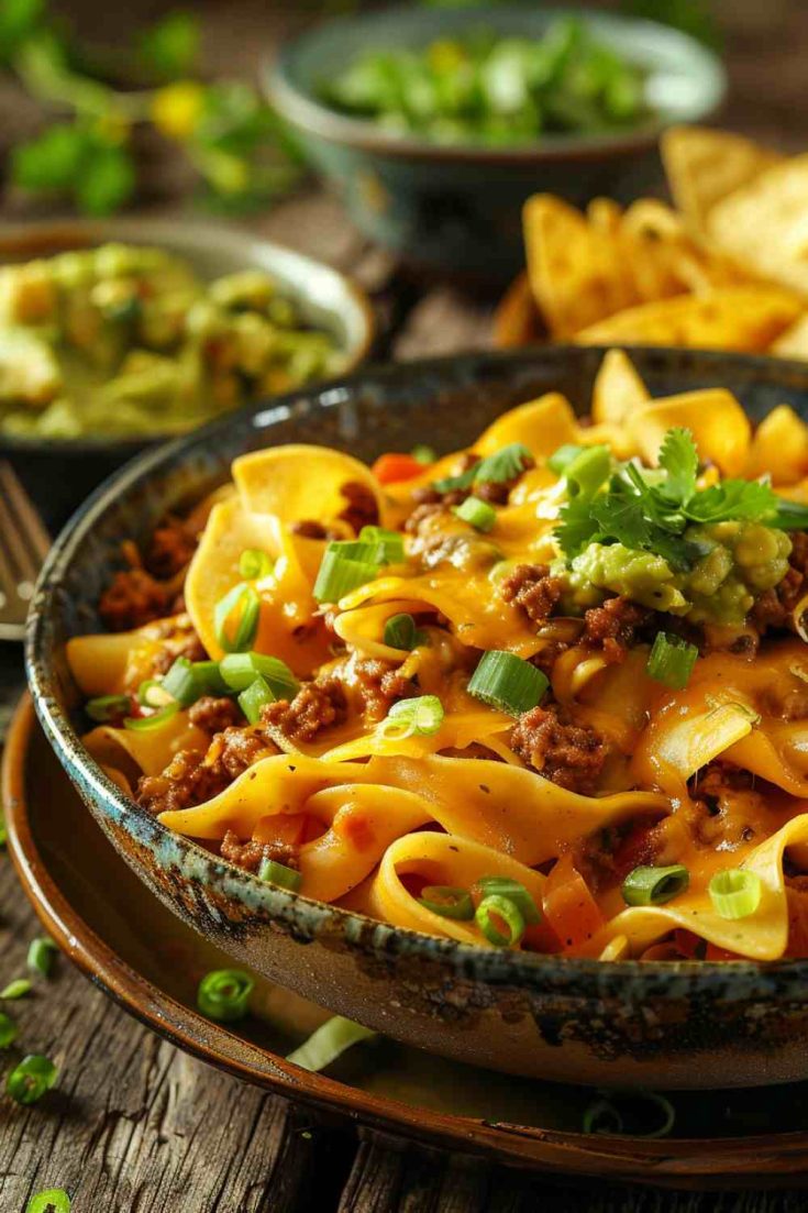 One-Pot Cheesy Taco Pasta One-Pot Cheesy Taco Pasta
