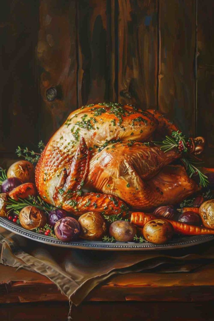 Perfect Roast Turkey with Herb Butter