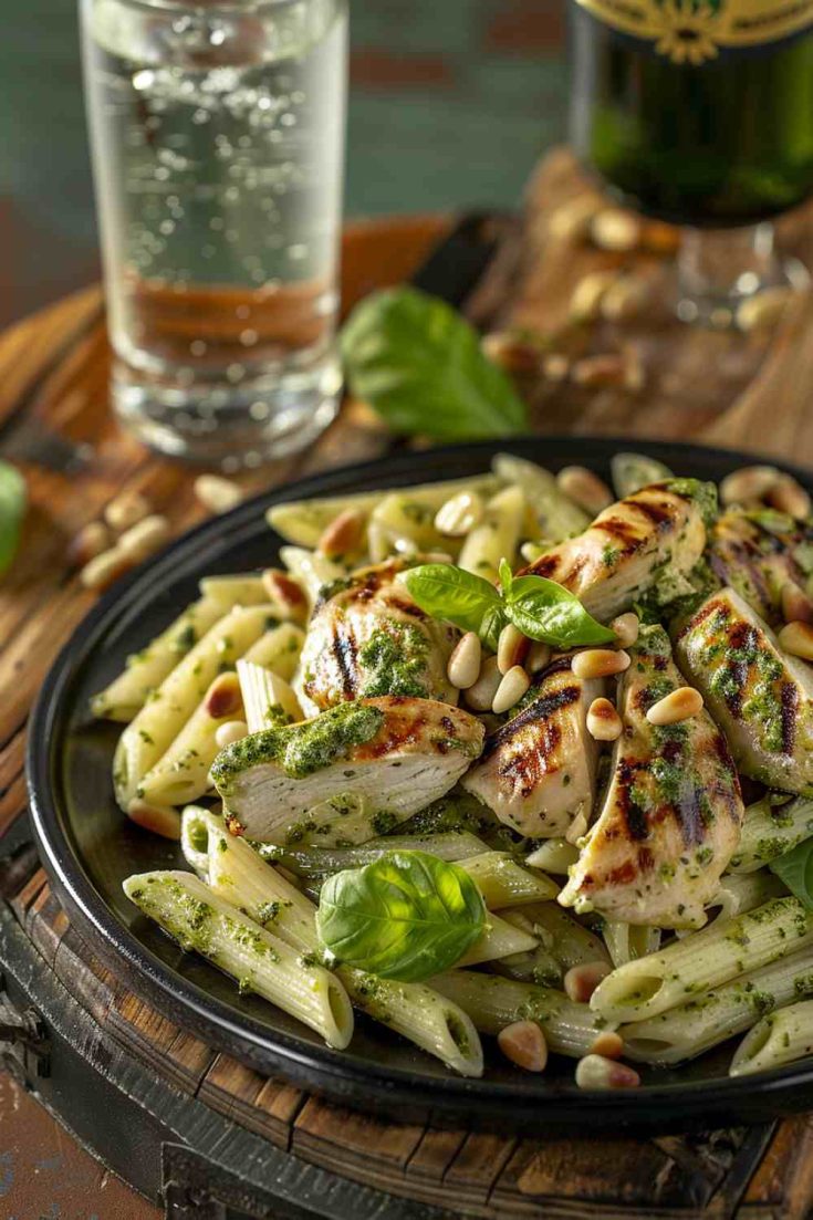 Pesto Chicken Penne Pasta