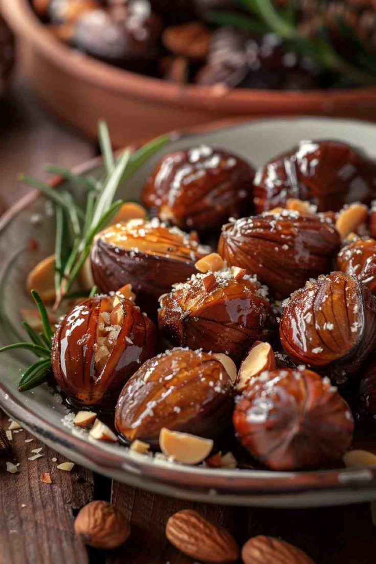 Roasted Chestnuts in Honey Glaze