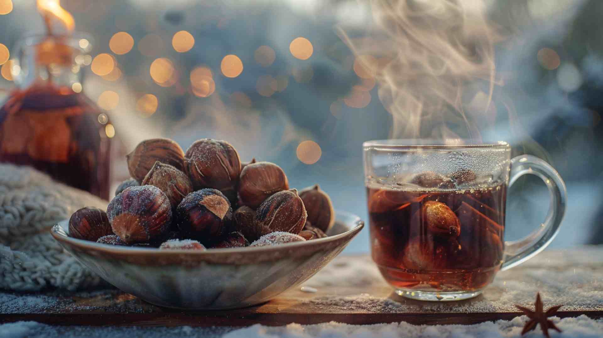 Roasted Chestnuts in Honey Glaze