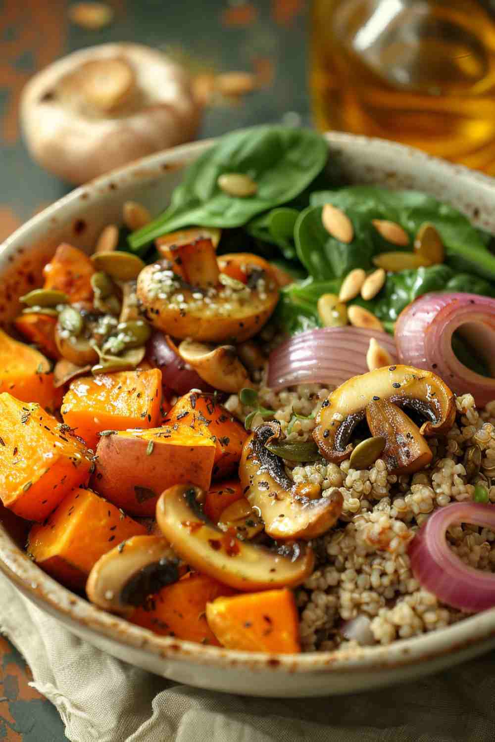 Roasted Veggie Grain Bowl