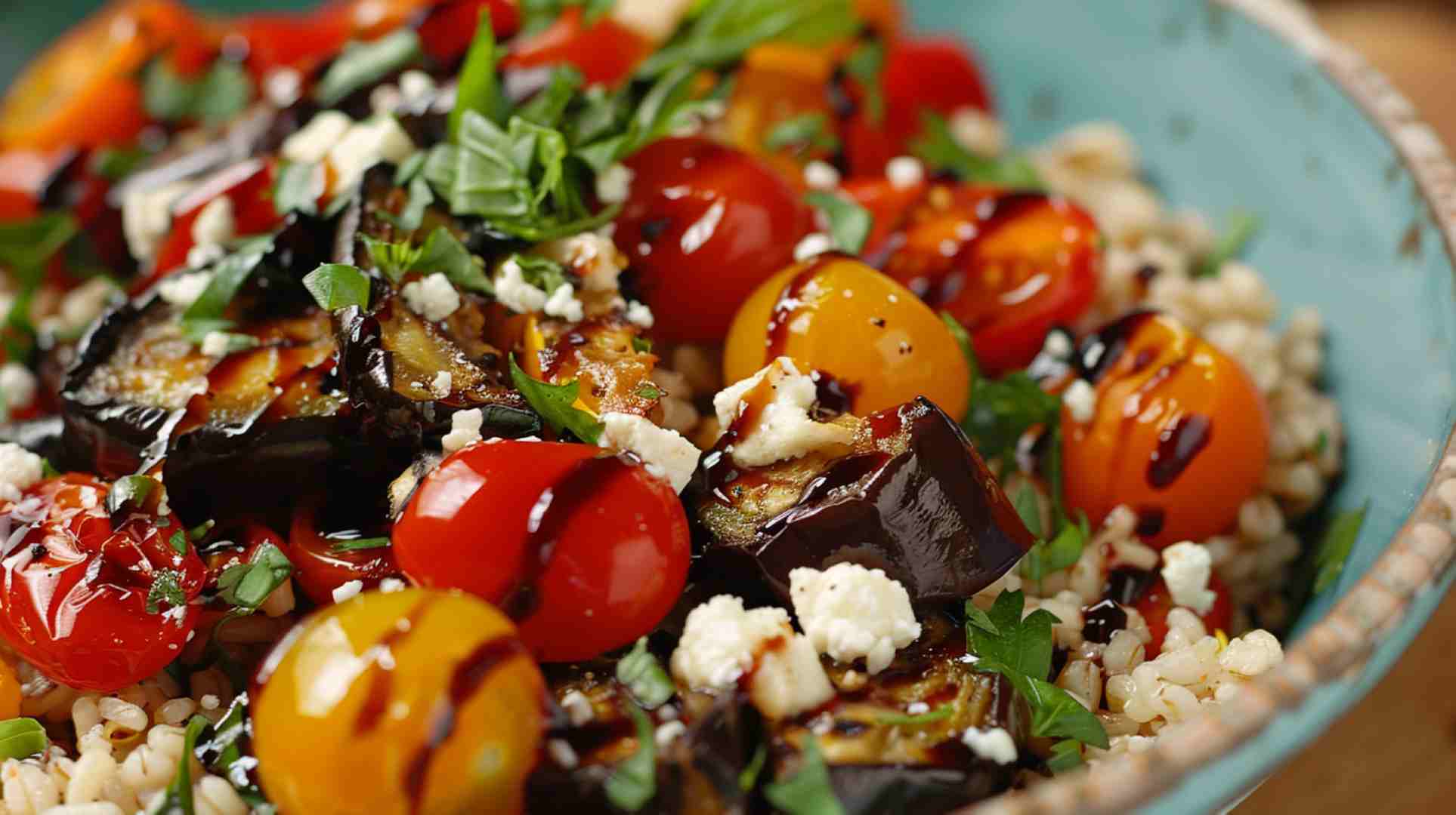 Roasted Veggie Grain Bowl