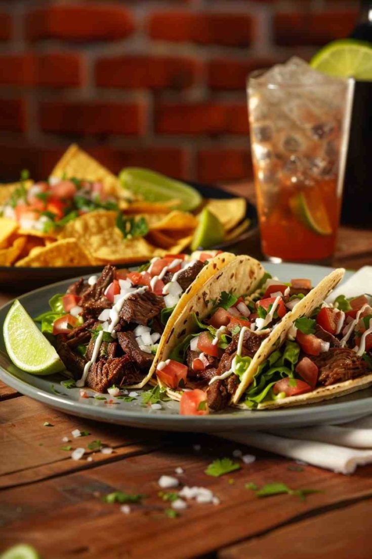 Savory Beef Tacos with All the Fixings