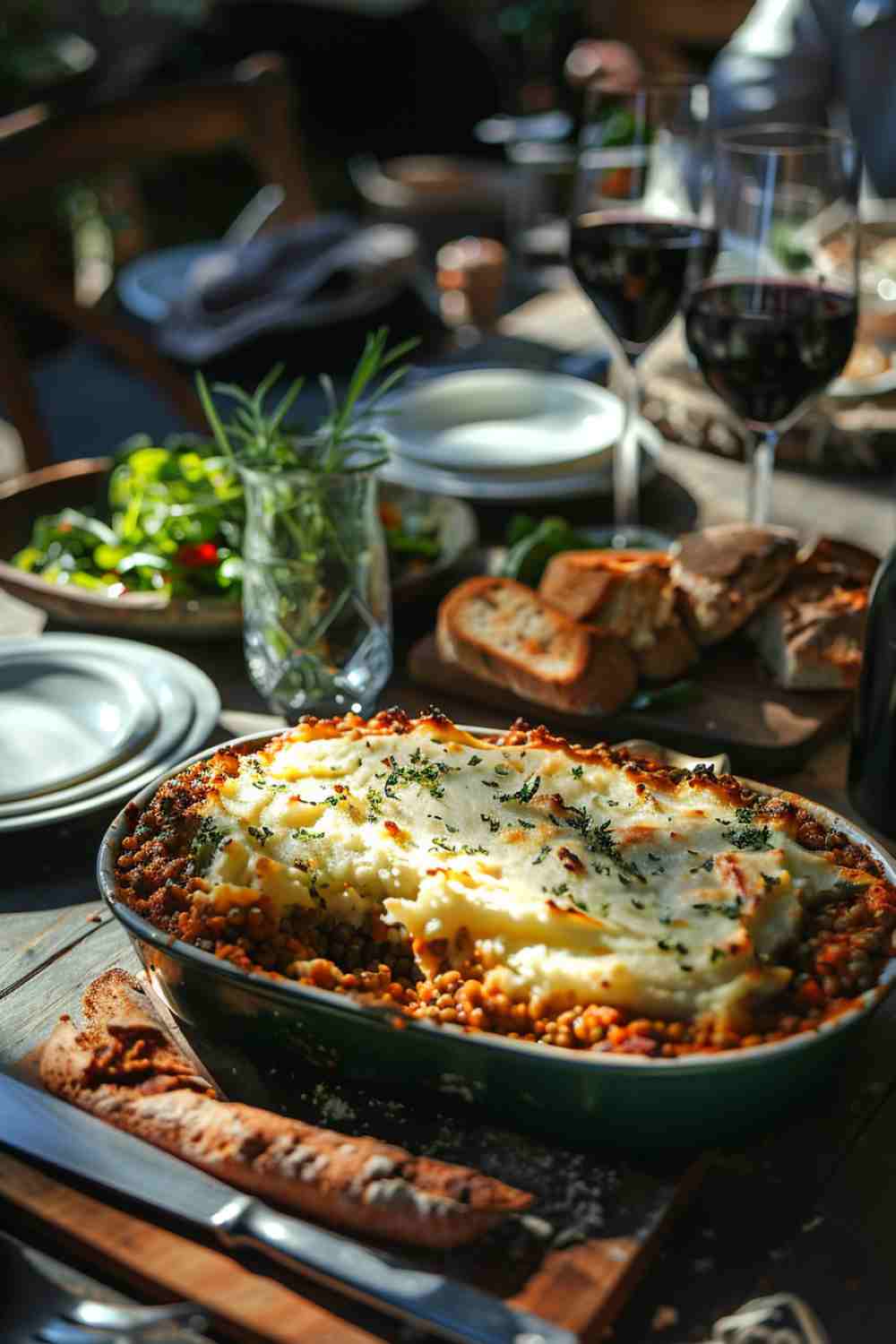 Savory Lentil Shepherd’s Pie