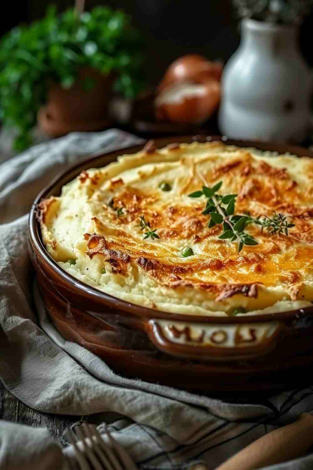 Savory Lentil Shepherd’s Pie