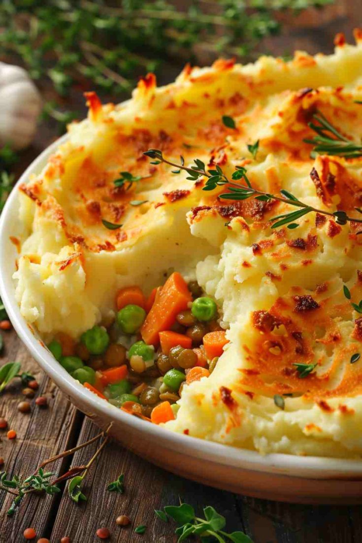 Savory Lentil Shepherd’s Pie