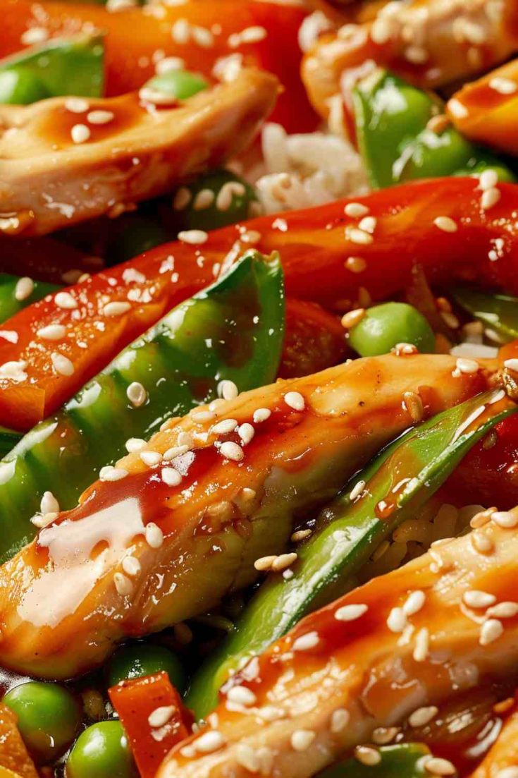 Sesame Ginger Chicken Stir-Fry