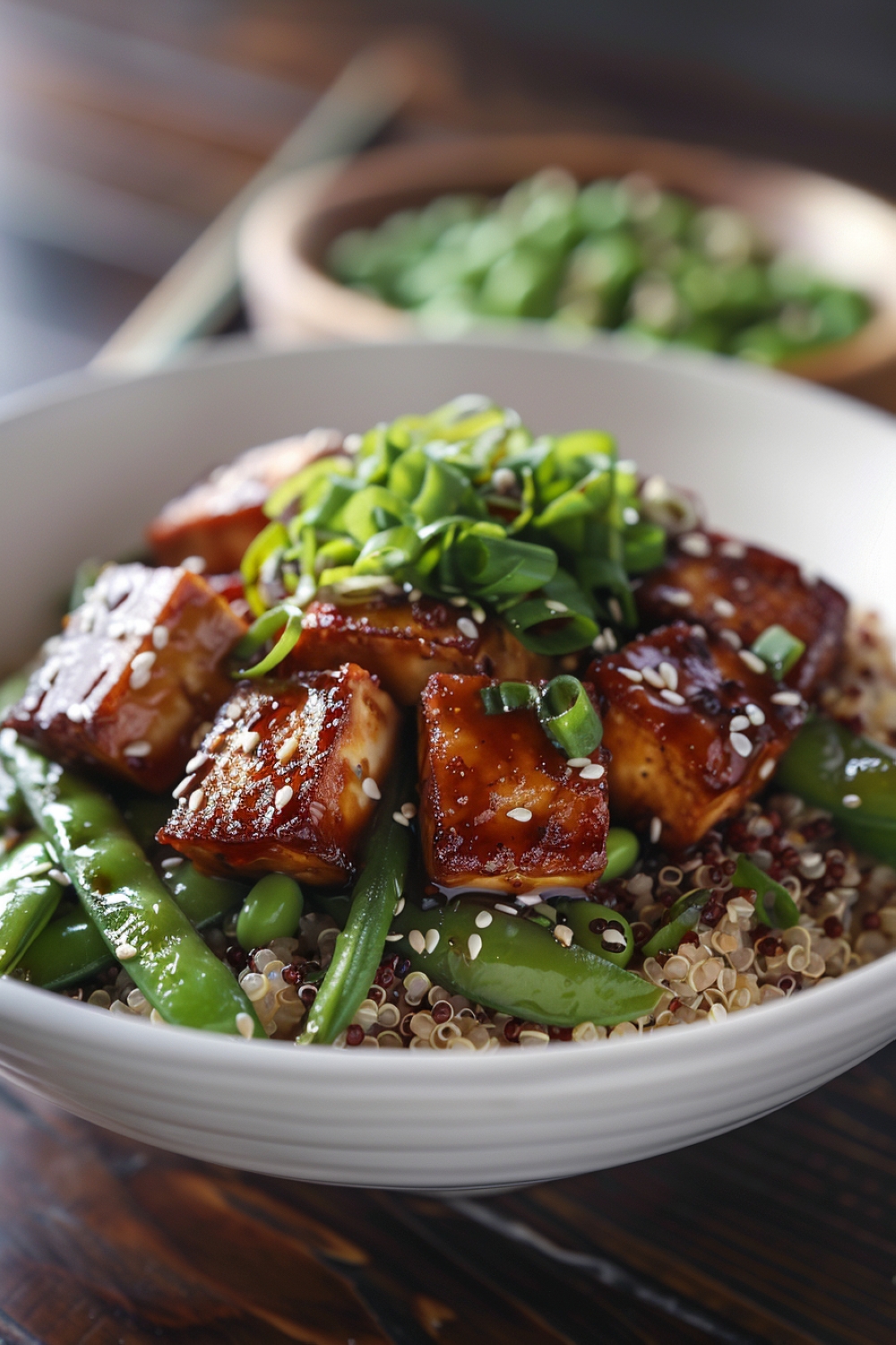 Sesame Ginger Tofu Bowls