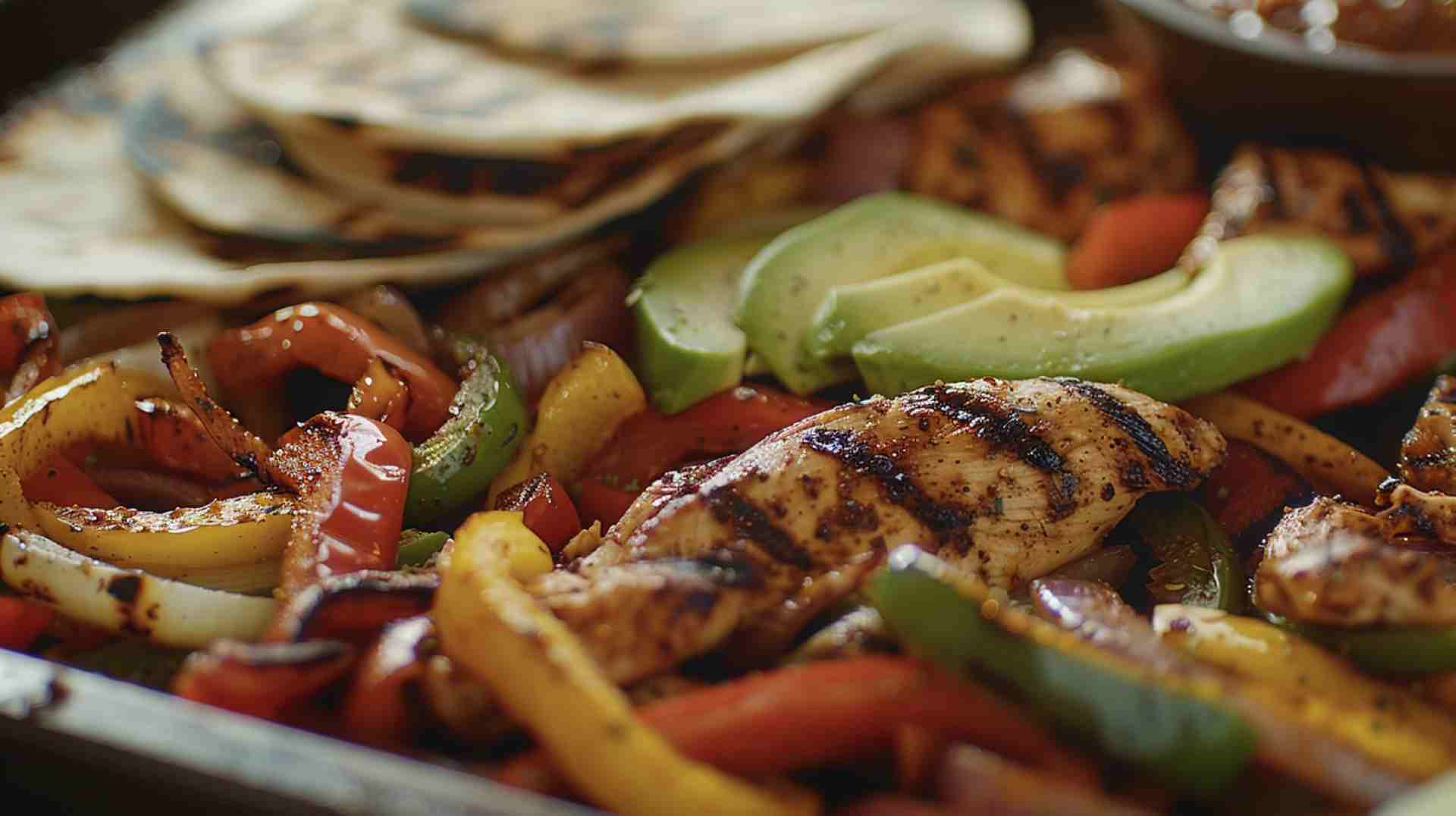 Sheet Pan Chicken Fajitas