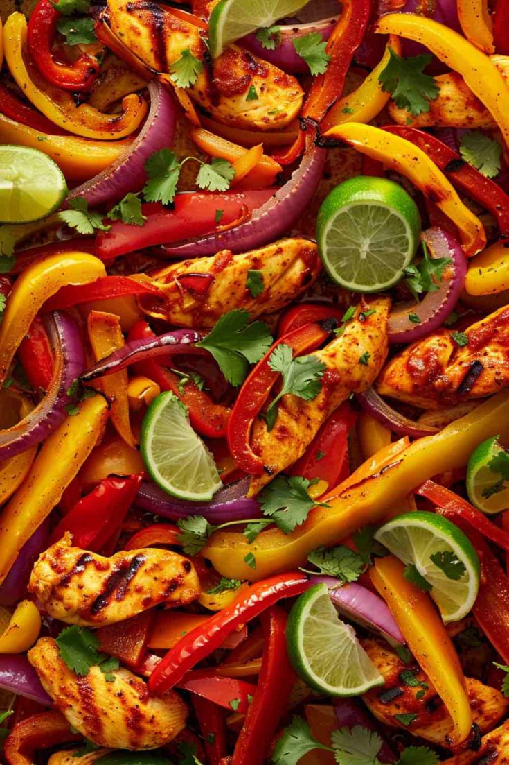 Sheet Pan Chicken Fajitas